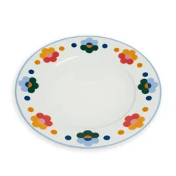 Misette Dinnerware|Floral Dinner Plates, Set of 4
