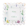 Empire Cake Monogram|Pantry|Floral Multicolor Name Plate Sugar Cookies, Set of 12