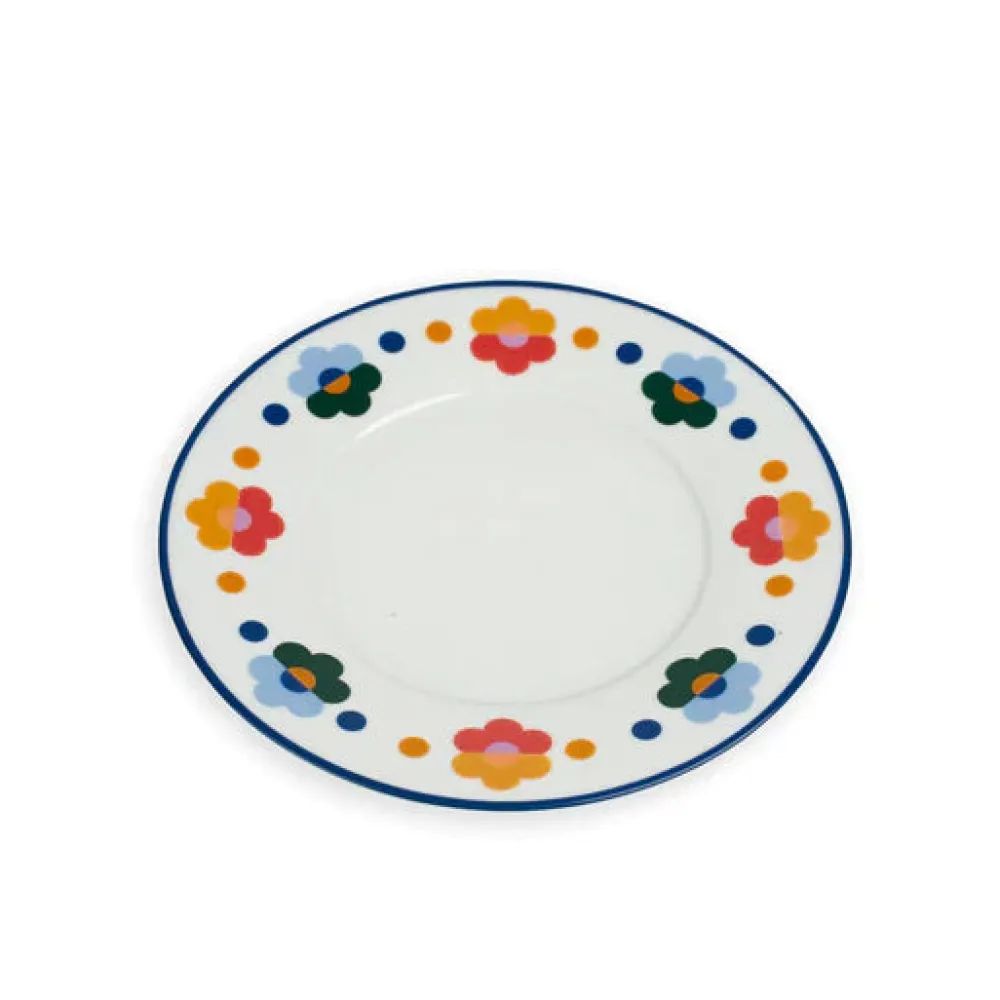 Misette Dinnerware|Floral Salad Plates, Set of 4