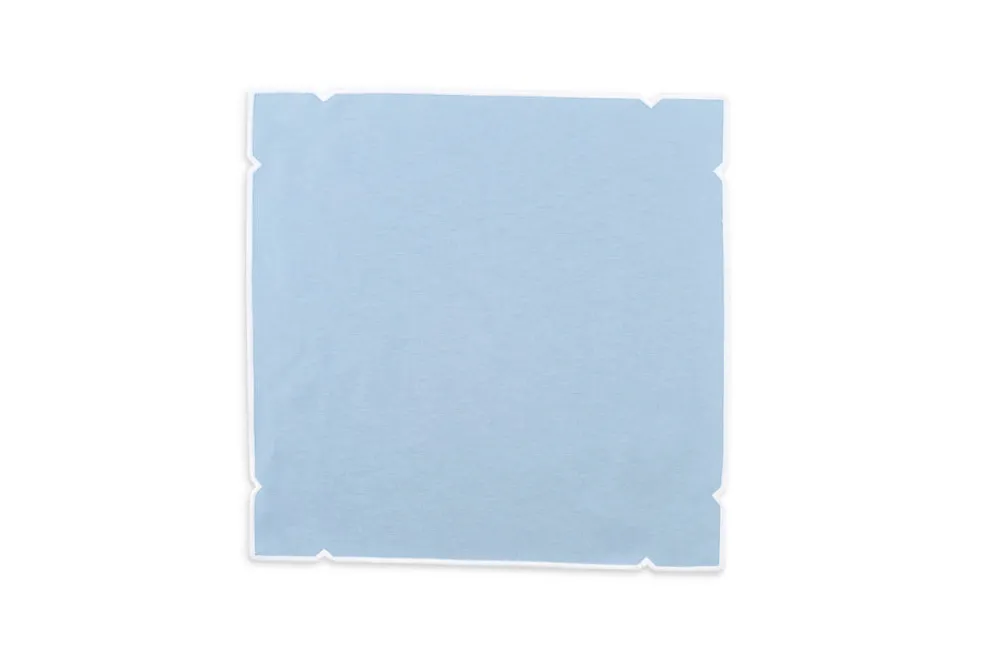 Loulou La Dune Place Settings & Linens|Florence Placemat and Napkin Set in Dusty Blue, OTM Exclusive