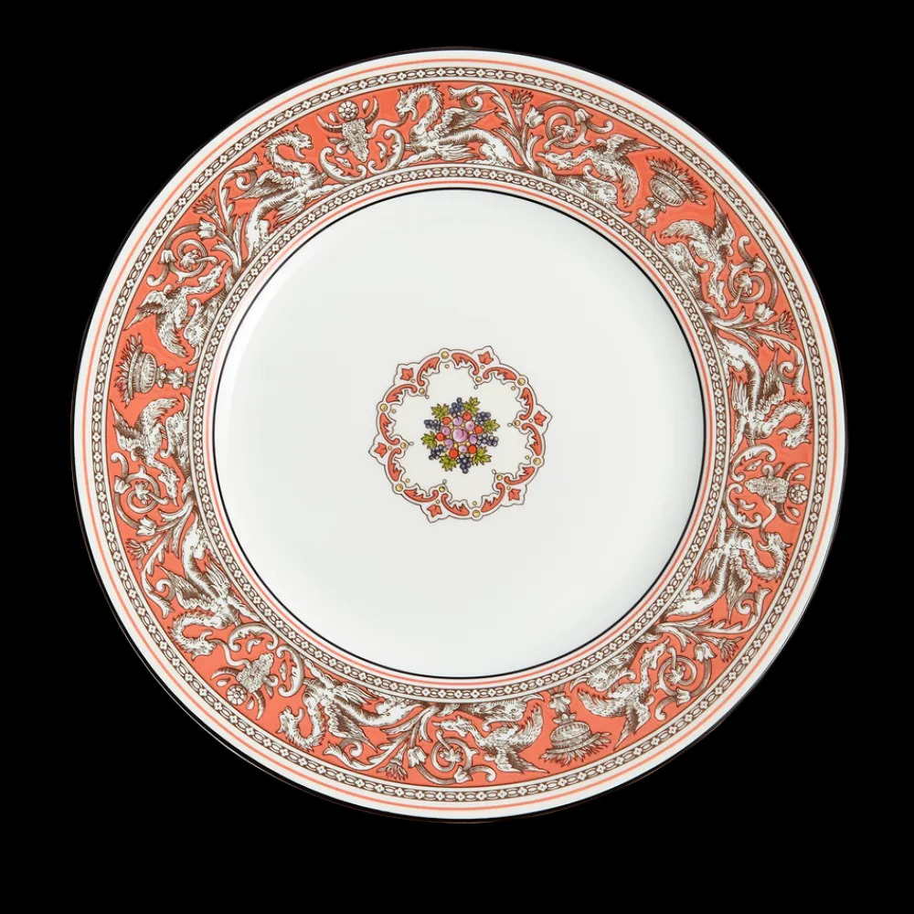 Wedgwood Dinnerware|Florentine Salmon Plate 10.7"