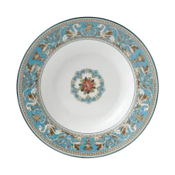 Wedgwood Dinnerware|Florentine Turquoise Rim Soup 9"