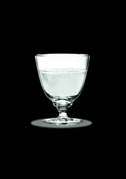 Holmegaard Glassware|Flow Glass On Foot in Champagne