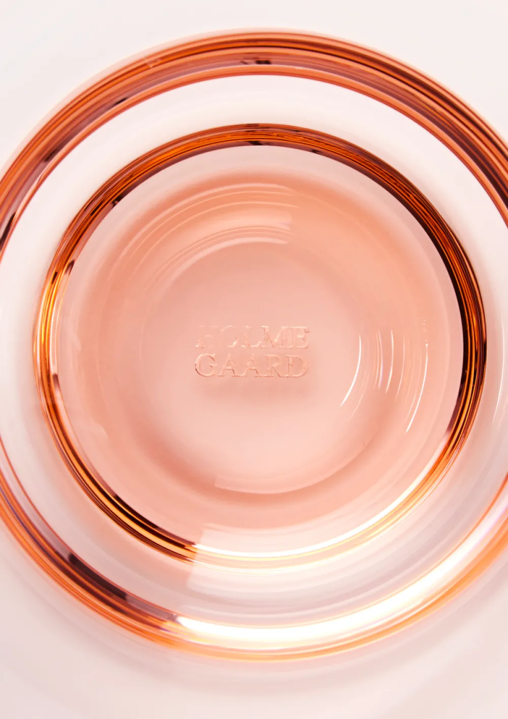 Holmegaard Glassware|Flow Tumbler in Champagne