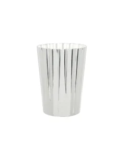 Rebecca Udall Glassware|Fluted Julep Cup in Silver