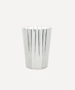 Rebecca Udall Glassware|Fluted Julep Cup in Silver