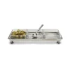 Match Silver|Dinnerware|Footed Crudité Tray