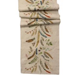 Juliska Place Settings & Linens|Forest Walk 18" x 90" Table Runner in Café Au Lait