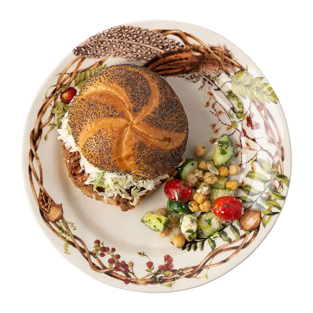 Juliska Dinnerware|Forest Walk Dinner Plate in Café Au Lait