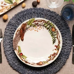 Juliska Dinnerware|Forest Walk Dinner Plate in Café Au Lait