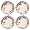 Juliska Dinnerware|Forest Walk Party Plate in Café Au Lait, Set of 4