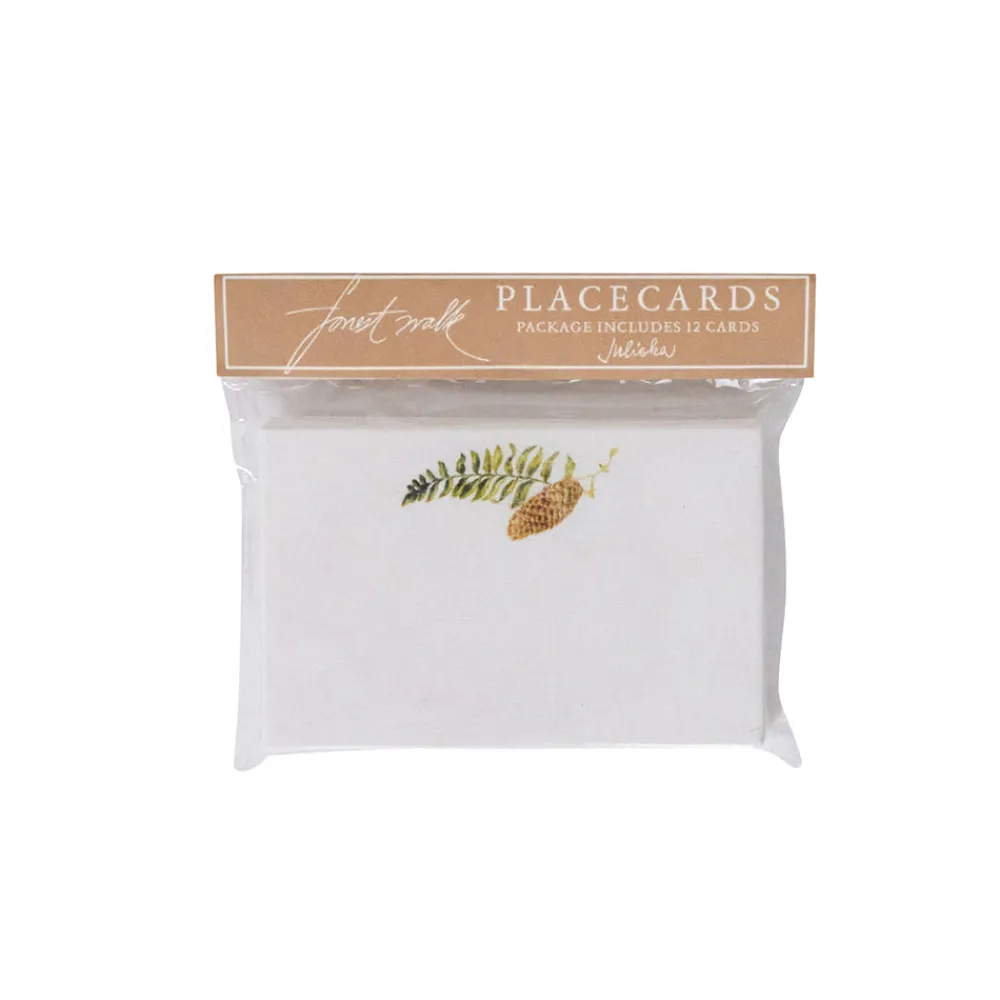 Juliska Place Settings & Linens|Forest Walk Place Card Assorted in Multi, Set of 12