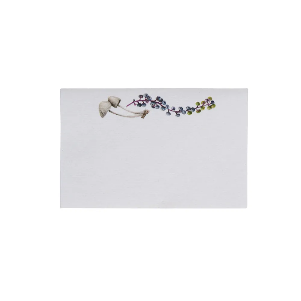 Juliska Place Settings & Linens|Forest Walk Place Card Assorted in Multi, Set of 12