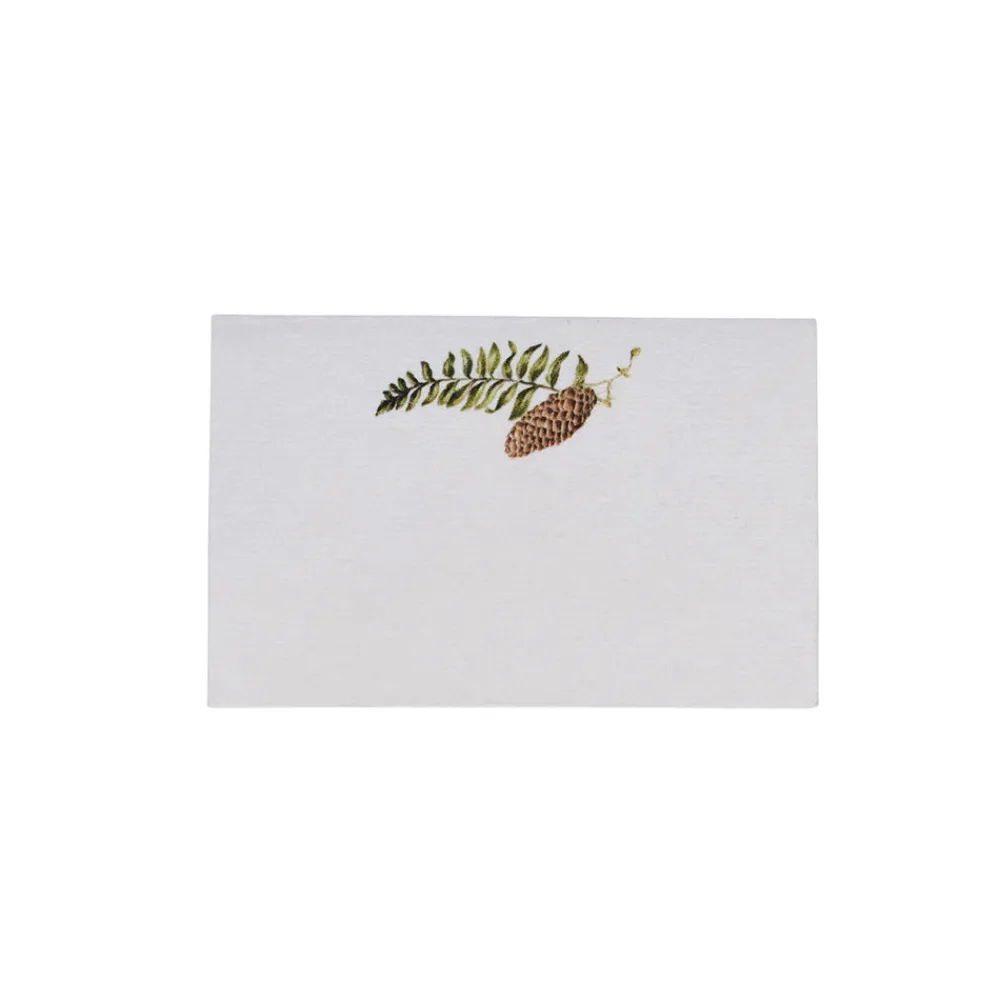 Juliska Place Settings & Linens|Forest Walk Place Card Assorted in Multi, Set of 12