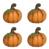 Juliska Place Settings & Linens|Forest Walk Pumpkin Place Card Holder in Multi, Set of 4