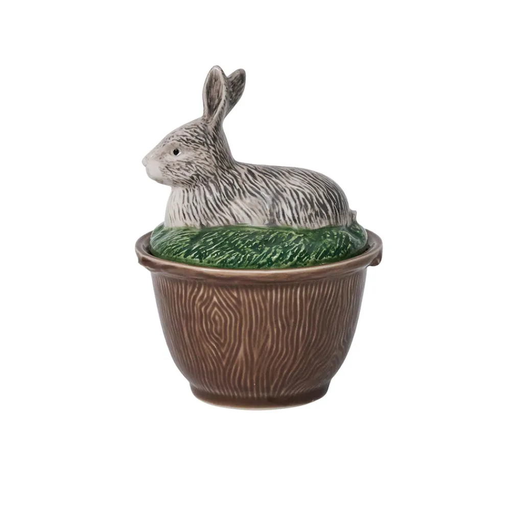 Juliska Dinnerware|Forest Walk Rabbit Bowl with Lid in Multi