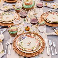 Juliska Dinnerware|Forest Walk Stag Dessert/Salad Plate