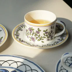 Twig NY Dinnerware|Forget Me Not Cup and Saucer