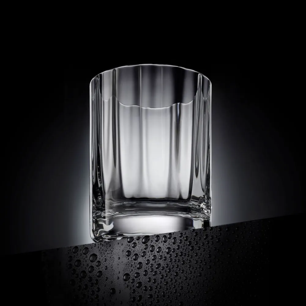 Baccarat Glassware|Four Elements Double Old Fashion Tumbler, Set of 4