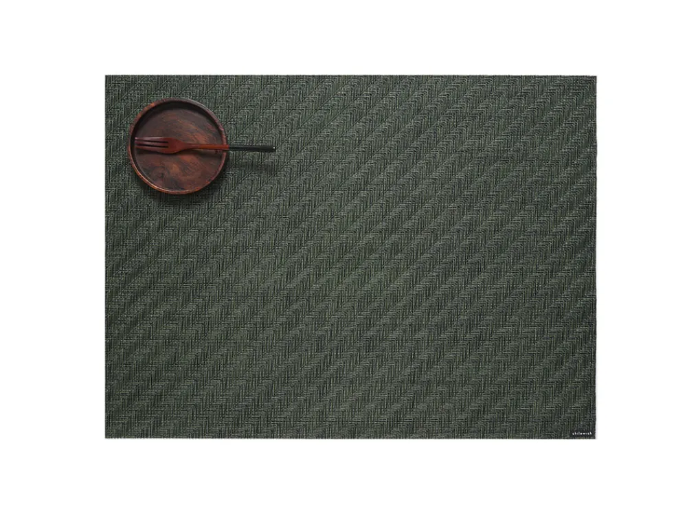 Chilewich Place Settings & Linens|Foxtail Rectangular Placemat in Thyme