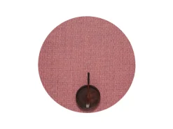 Chilewich Place Settings & Linens|Foxtail Round Placemat in Raspberry