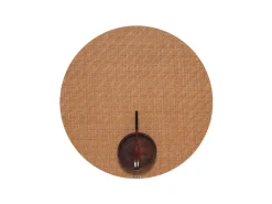 Chilewich Place Settings & Linens|Foxtail Round Placemat in Honey