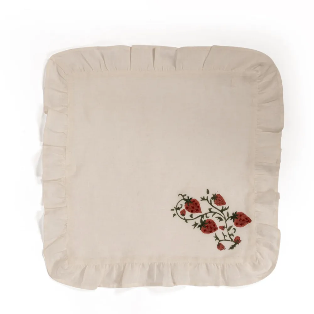Sharland England Place Settings & Linens|Fraises Des Bois Napkins, Set Of 4