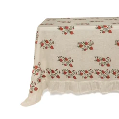 Sharland England Place Settings & Linens|Fraises Des Bois Tablecloth