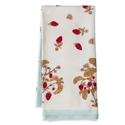 Couleur Nature Place Settings & Linens|Fraises des Bois Tea Towels, Set of 3