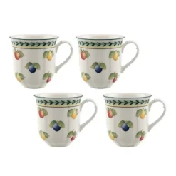 Villeroy & Boch Dinnerware|French Garden Fleurence Mug in Multi, Set of 4