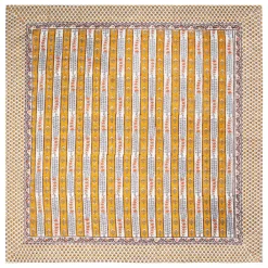 Couleur Nature Place Settings & Linens|French Tablecloth Avignon Dijon & Blue