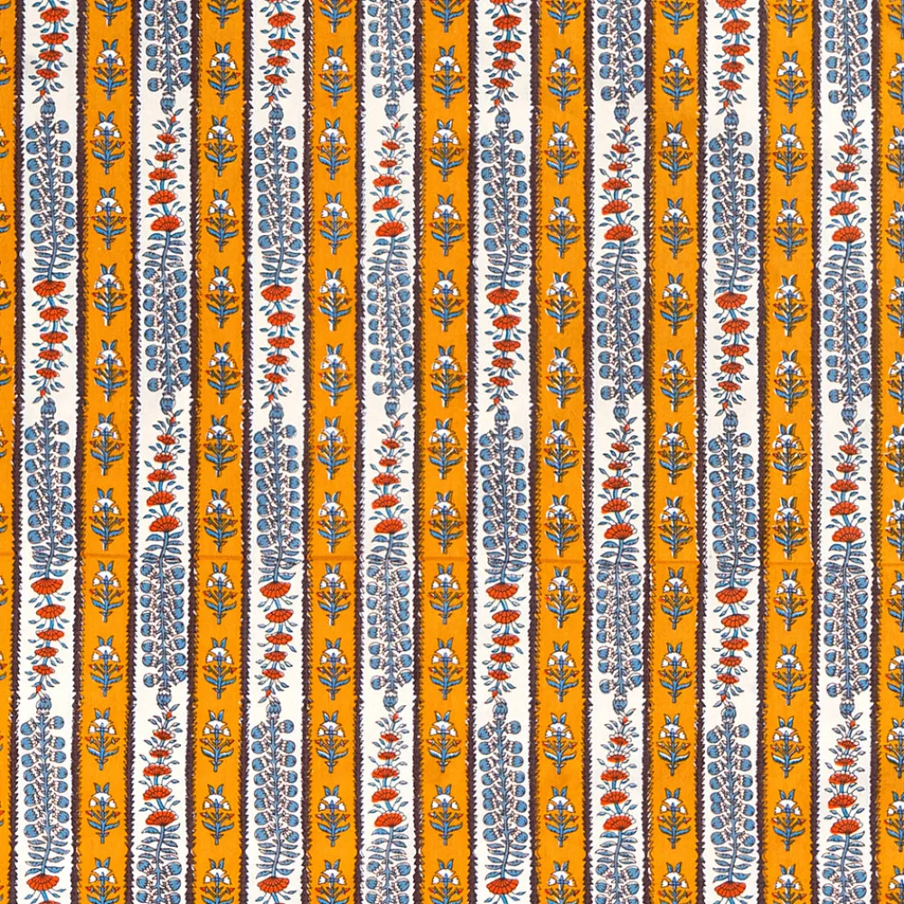 Couleur Nature Place Settings & Linens|French Tablecloth Avignon Dijon & Blue