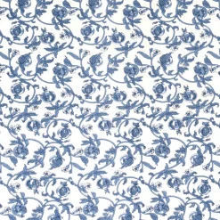 Couleur Nature Place Settings & Linens|French Tablecloth Granada Cornflower Blue