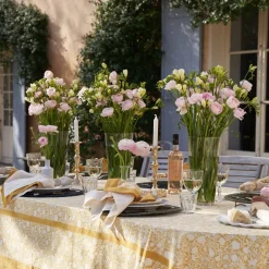 Couleur Nature Place Settings & Linens|French Tablecloth Meadows Dijon