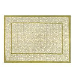 Couleur Nature Place Settings & Linens|French Tablecloth Meadows Vert
