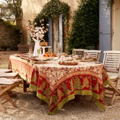 Couleur Nature Place Settings & Linens|French Tablecloth Noel