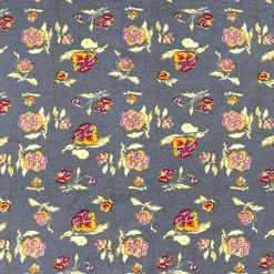 Couleur Nature Place Settings & Linens|French Tablecloth Pansy Red & Grey