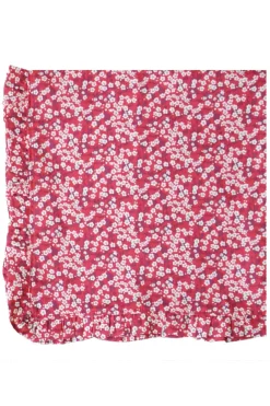 Coco & Wolf Place Settings & Linens|Frill Napkin Set Made With Liberty Fabric in Mitsi Valeria Red