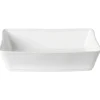 Costa Nova Dinnerware|Friso Collection Rectangle Baker 14" in White