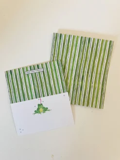 Catherine Owen Design Place Settings & Linens|Frog Place Cards