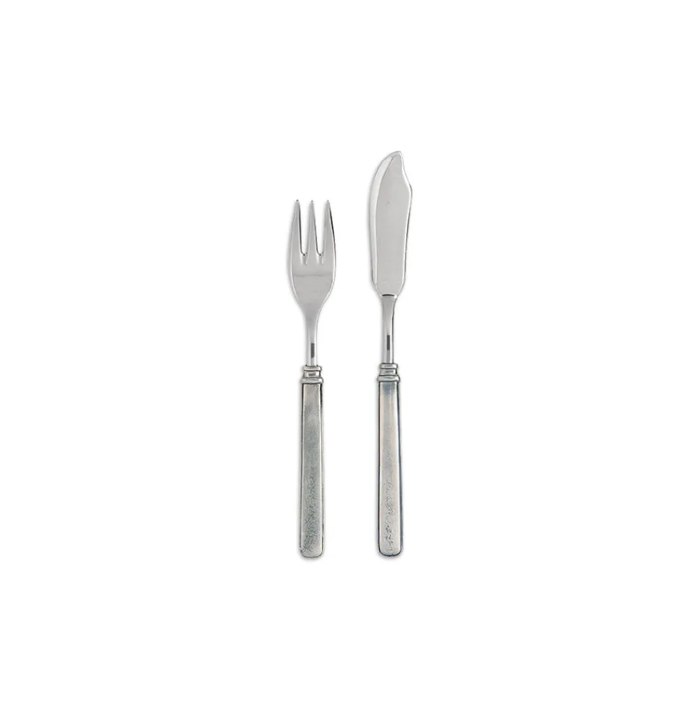 Match Flatware|Gabriella Fish Fork