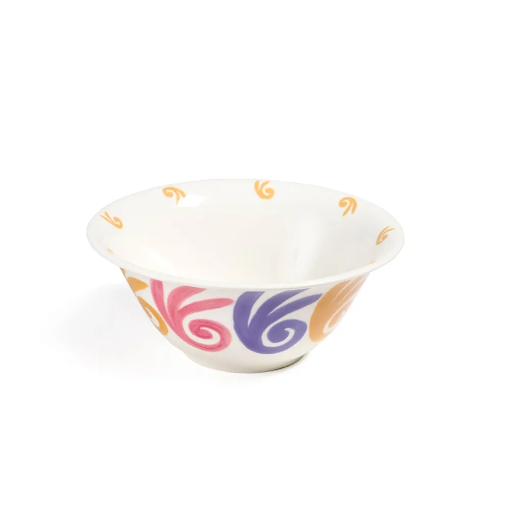 Themis Z Dinnerware|Gaia Purple & Pink Salad Bowl