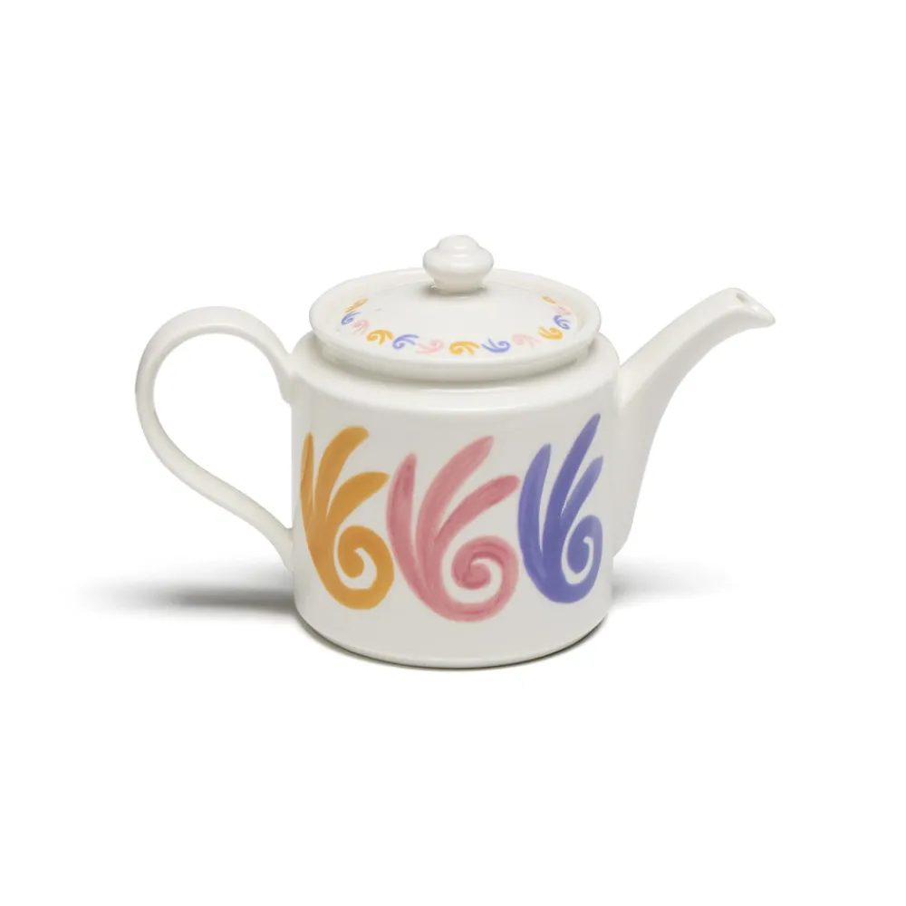 Themis Z Dinnerware|Gaia Purple & Pink Tea Set