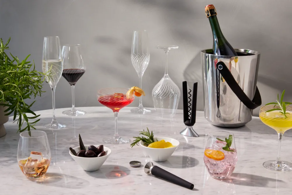 Rosendahl Glassware|GC Champagne Glass Design Erik Bagger, Set of 2