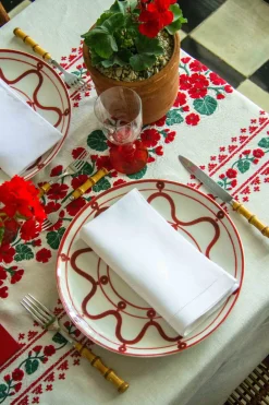 Esencial Hogar Place Settings & Linens|Geranio Rectangular Tablecloth