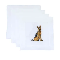 Lettermade Place Settings & Linens|German Shepherd Cocktail Napkins