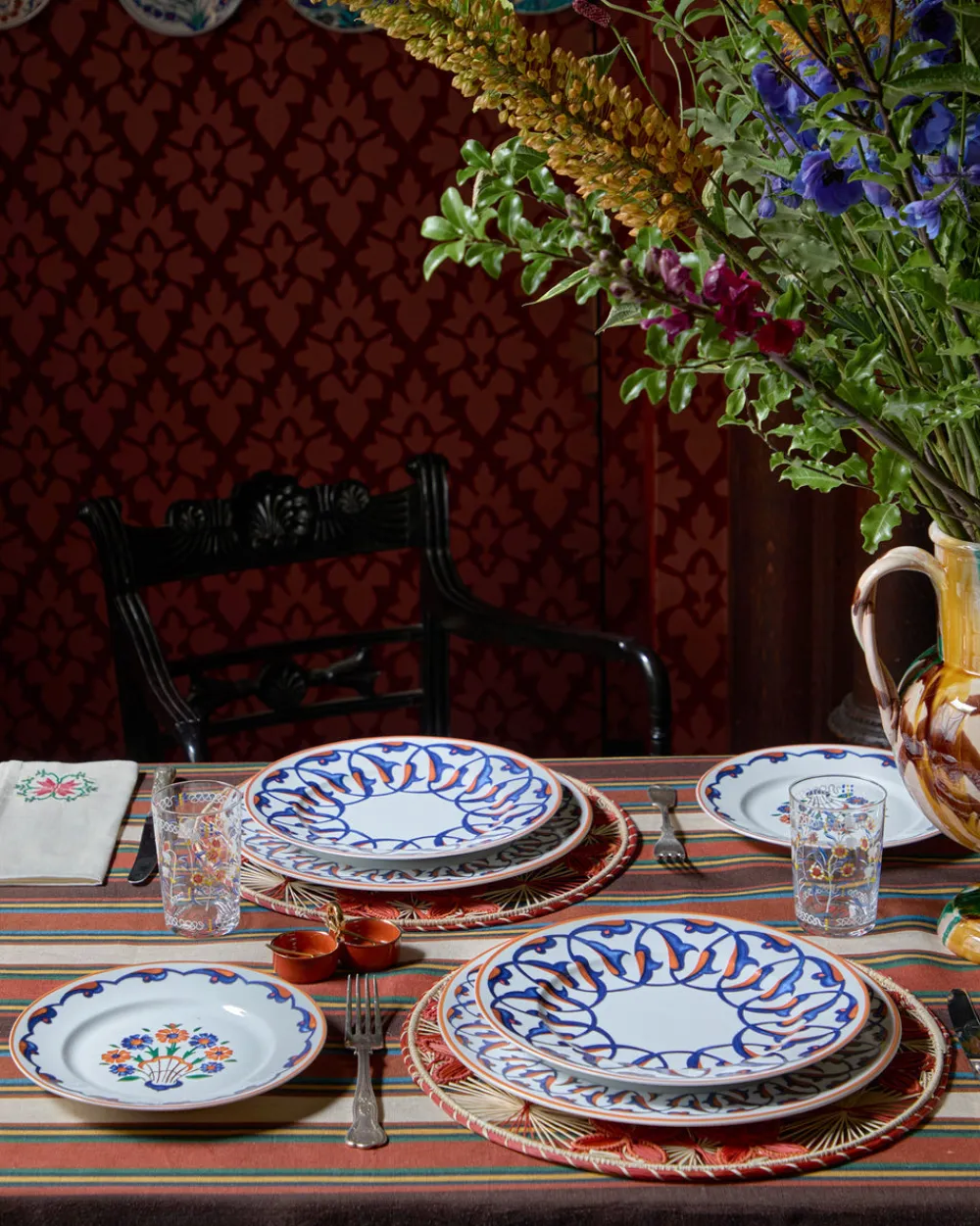Cabana Dinnerware|Ginori Anatolia Dinner Plate
