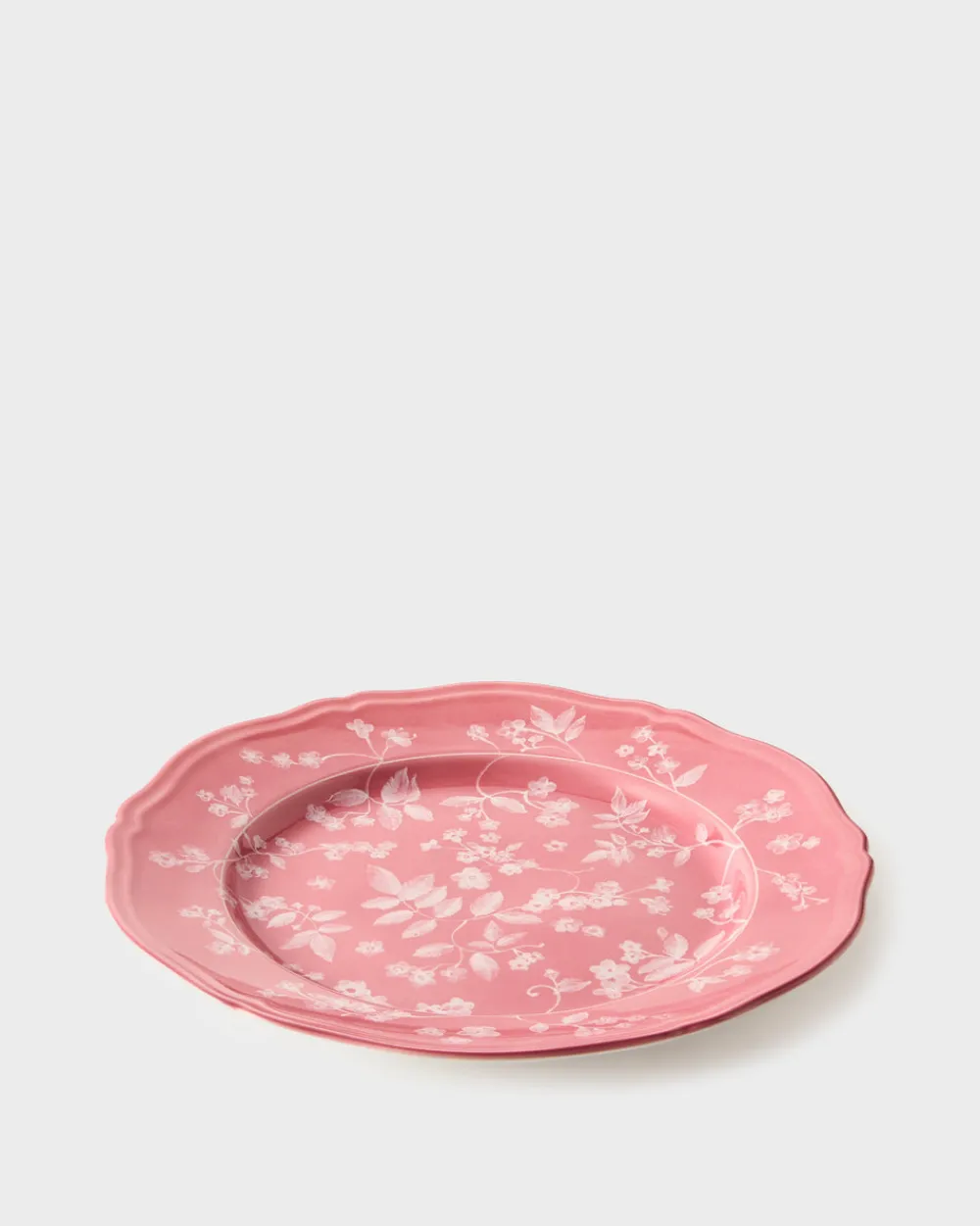 Cabana Dinnerware|Ginori x Floral Dinner Plate in Pink