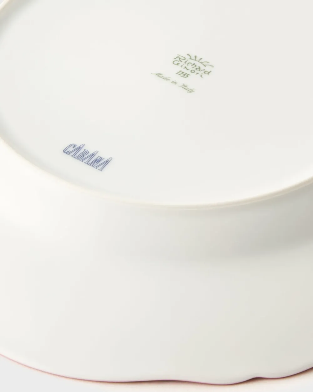 Cabana Dinnerware|Ginori x Floral Dinner Plate in Pink