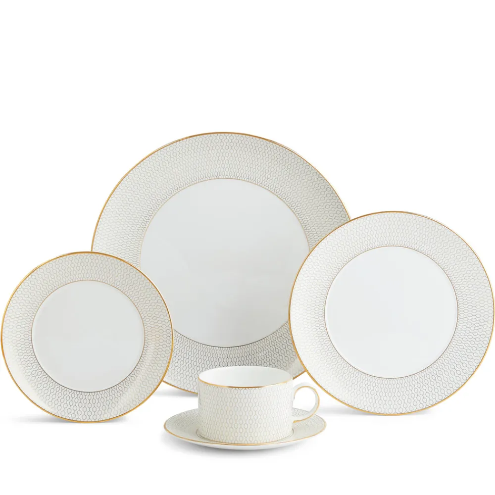 Wedgwood Dinnerware|Gio Gold 5-Piece Place Setting